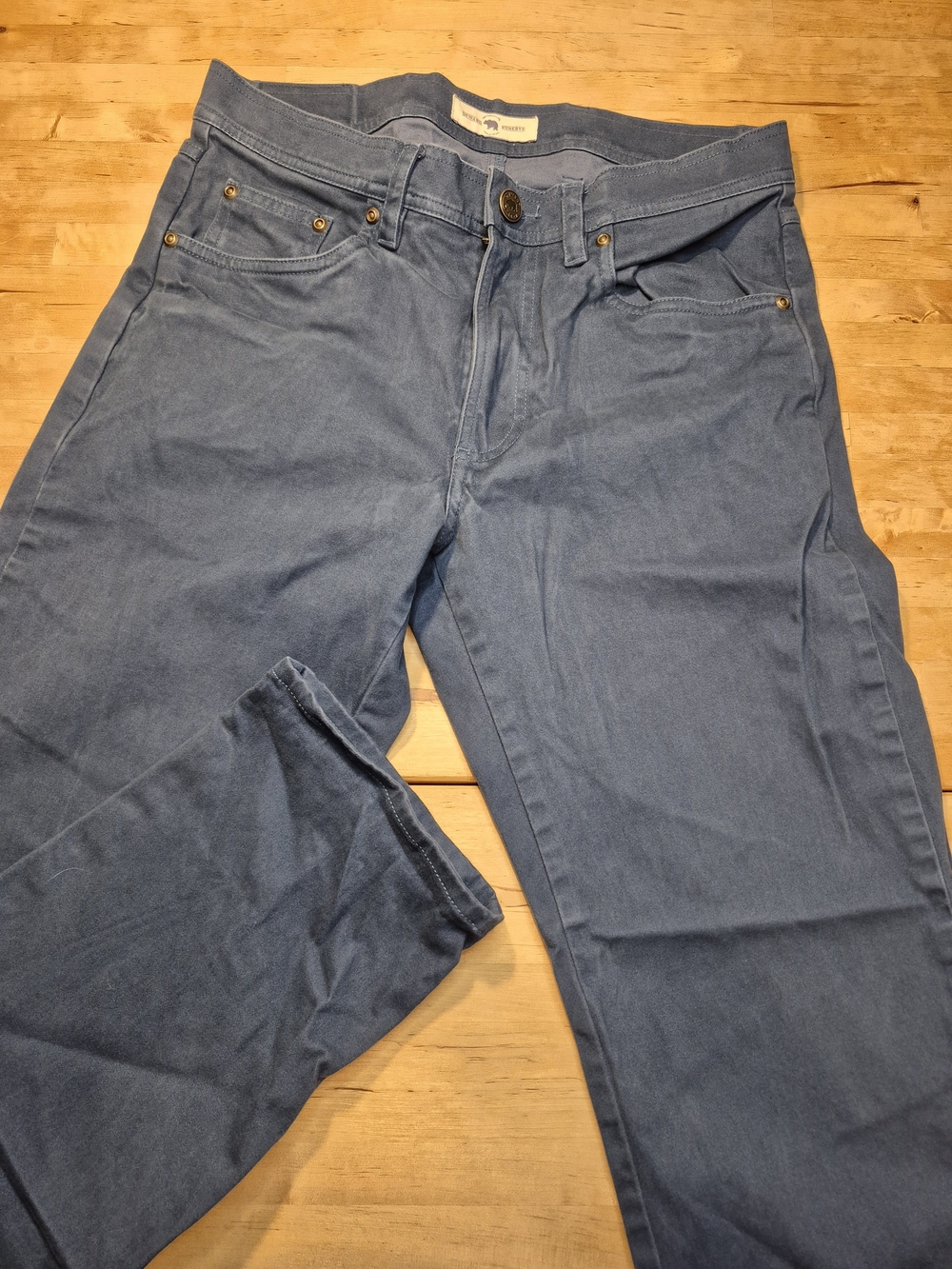 Onward Reserve Men's Straight Leg Pants in Slate Blue 3565